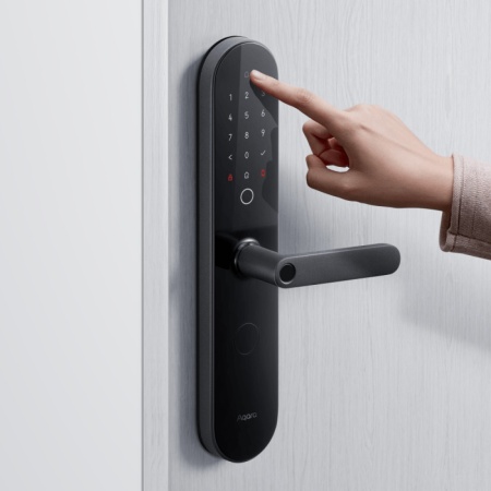 Умный дверной замок Aqara Smart Door Lock N100, чёрный